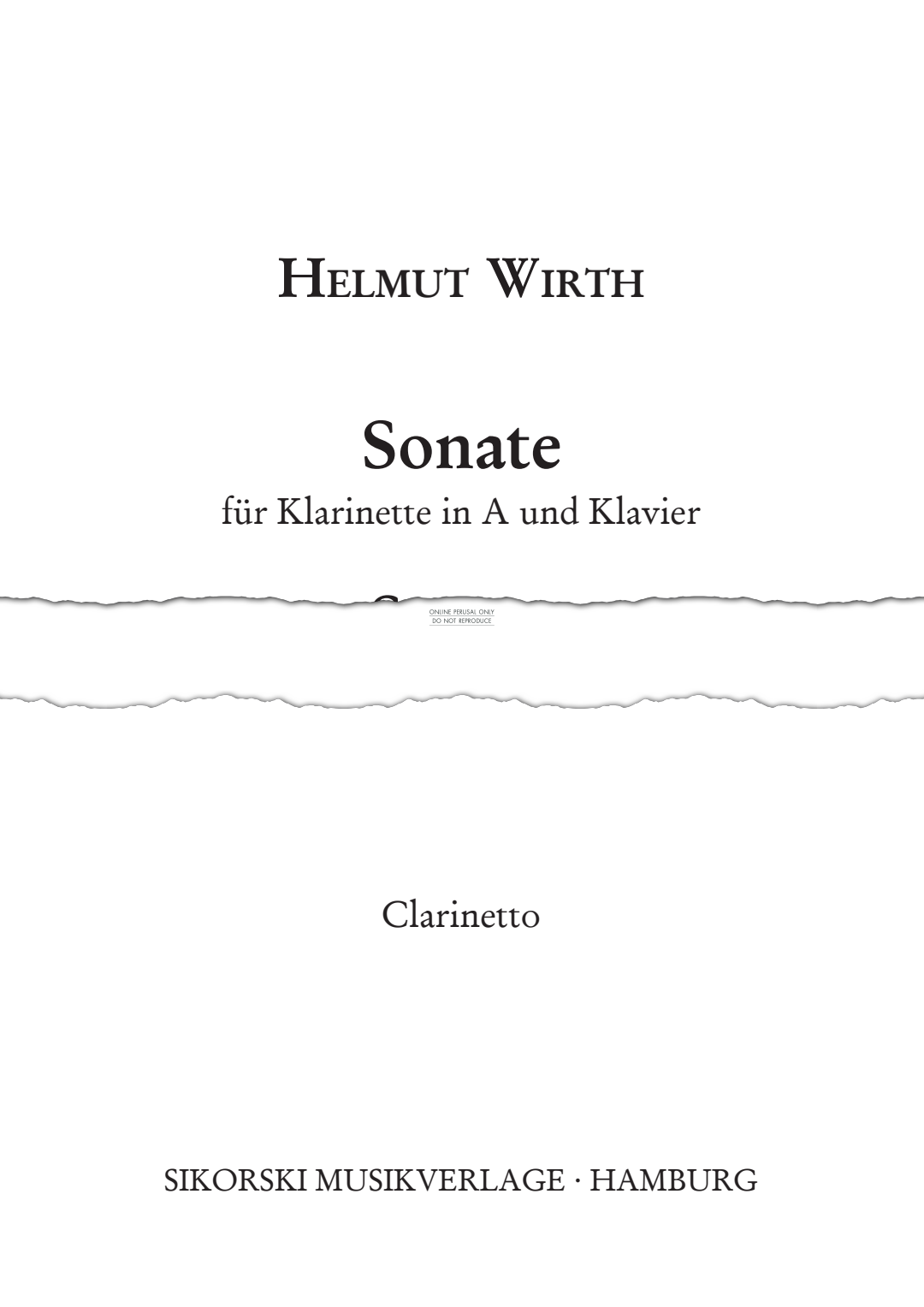 Product picture to: Sonata