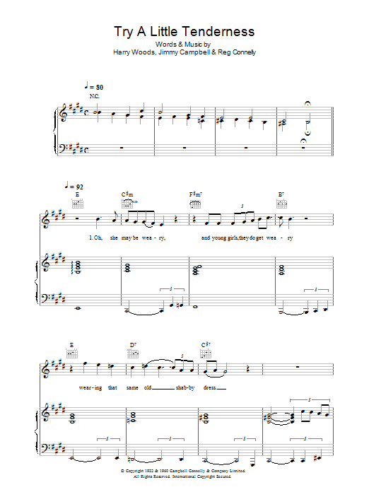 Produktbild zu: Try A Little Tenderness