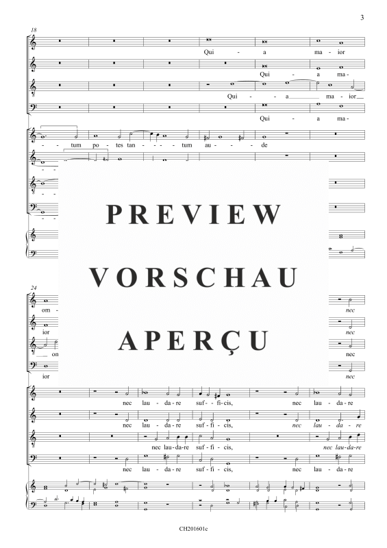 gallery: Lauda Sion Salvatorem, , Gemischter Chor 8-stimmig und BC