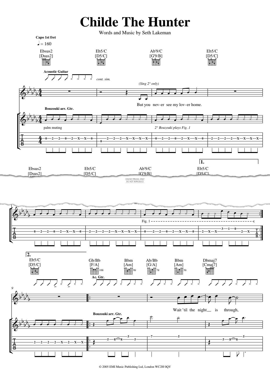 Product gallery: Page 1 of 1 Childe The Hunter, Seth Lakeman