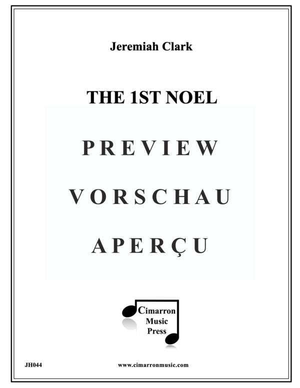Produktgalerie: Seite 2 von 11 The 1st Noel, , BlechblÀser Septett
