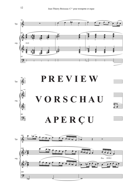 Produktgalerie: Seite 17 von 21 C3 , , (Trompete in B/C + Orgel)