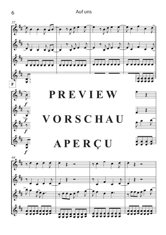 gallery: Auf Uns , Bourani, Andreas, (Geigenquartett)