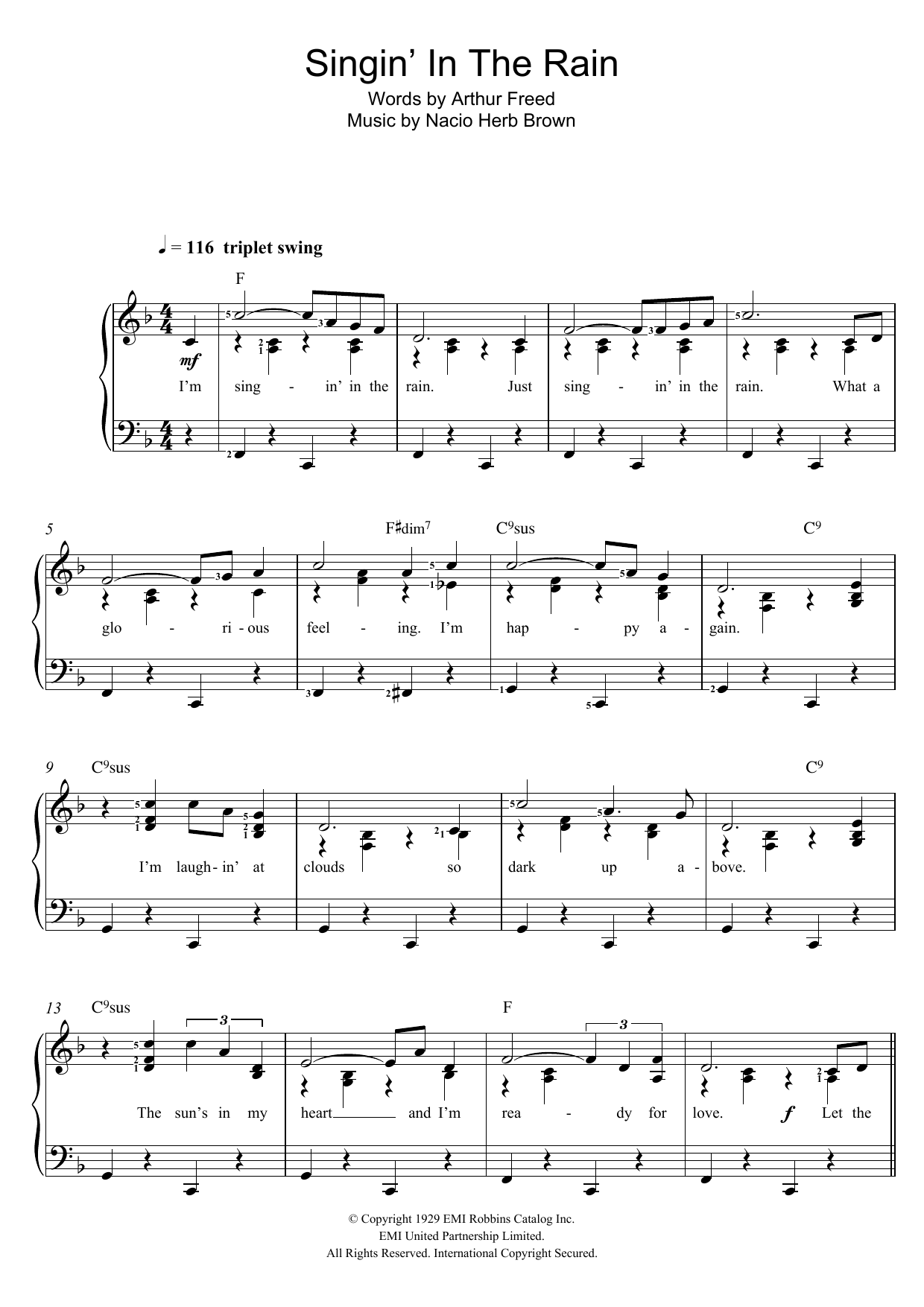 Product picture to: Singin' In The Rain