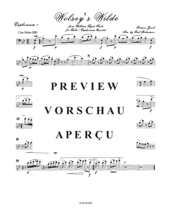 Product gallery: Page 6 of 11 Wolsey´s Wilde , , (Tuba Quartett EETT)