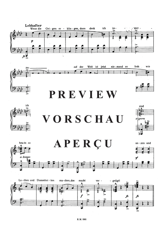 Produktgalerie: Seite 6 von 11 Wir sind heute so vergnügt, , Klavier und Gesang