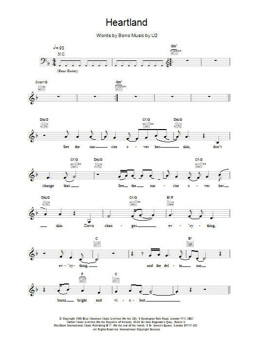 Produktgalerie: Seite 1 von 1 Heartland, U2, Melodieinstrument