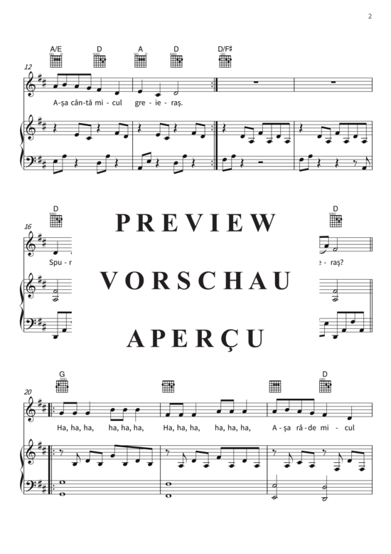 Produktgalerie: Seite 5 von 7 Micul Greieras, , (Gesang + Klavier, Gitarre)