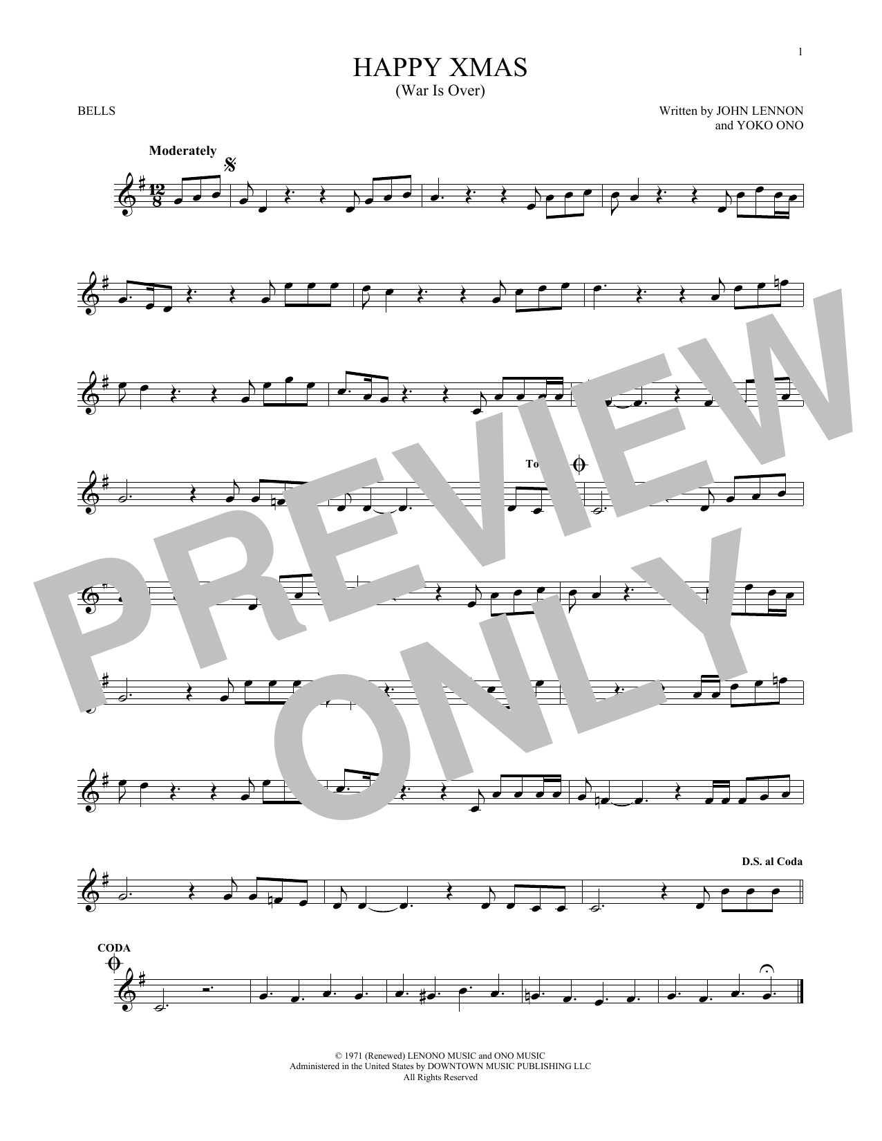 Produktgalerie: Seite 1 von 1 Happy Xmas (War Is Over), John Lennon, Percussion