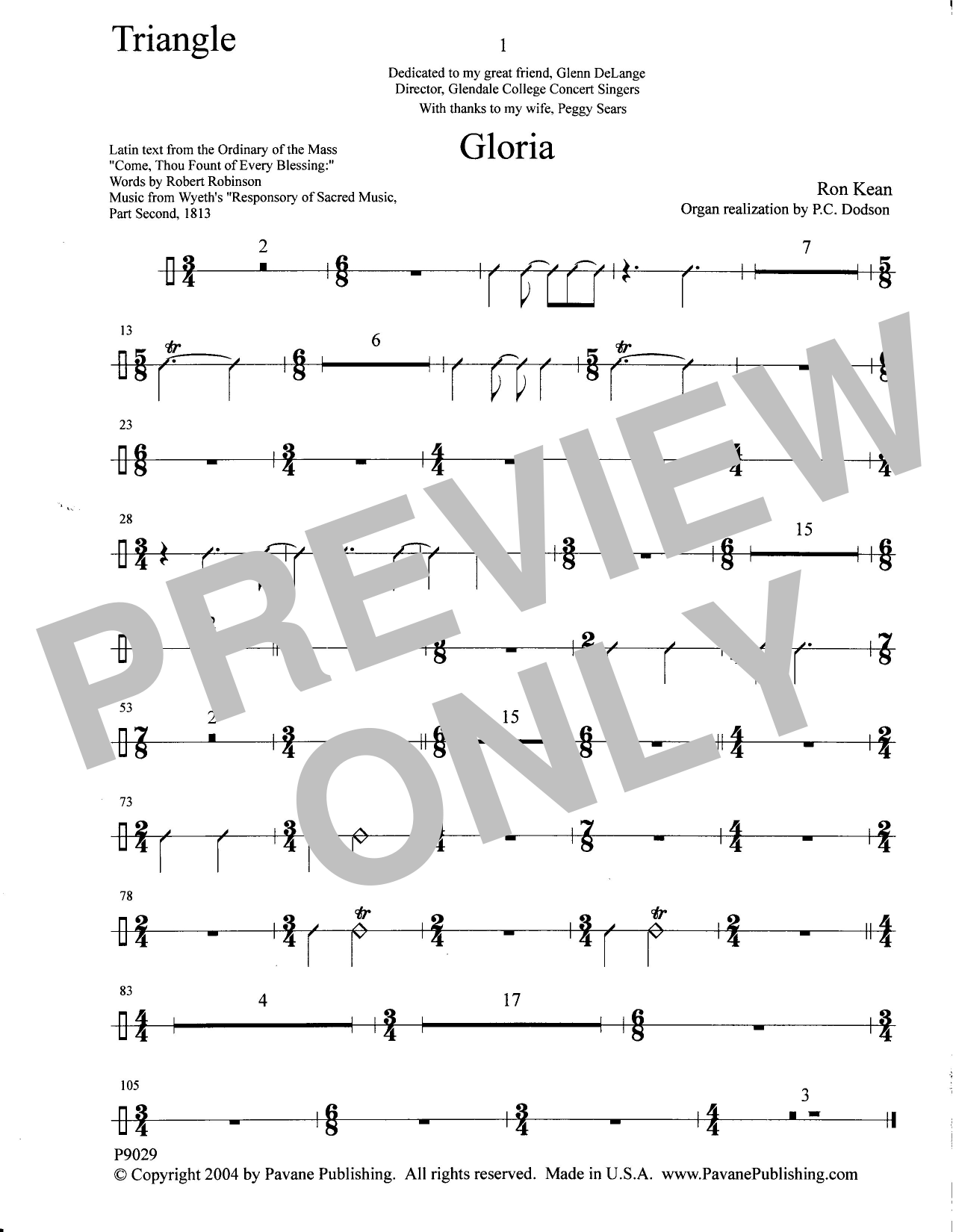 Product picture to: Gloria - Triangle