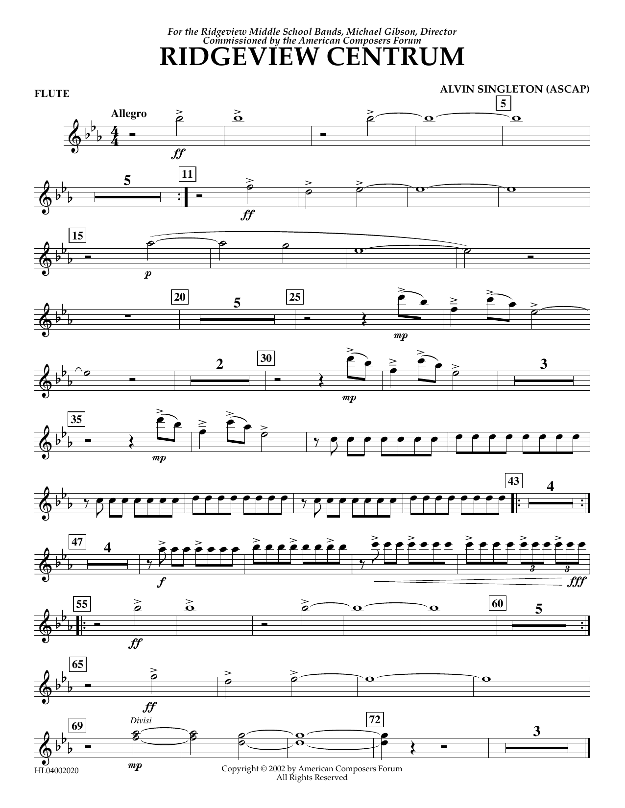 Product picture to: Ridgeview Centrum - Flute