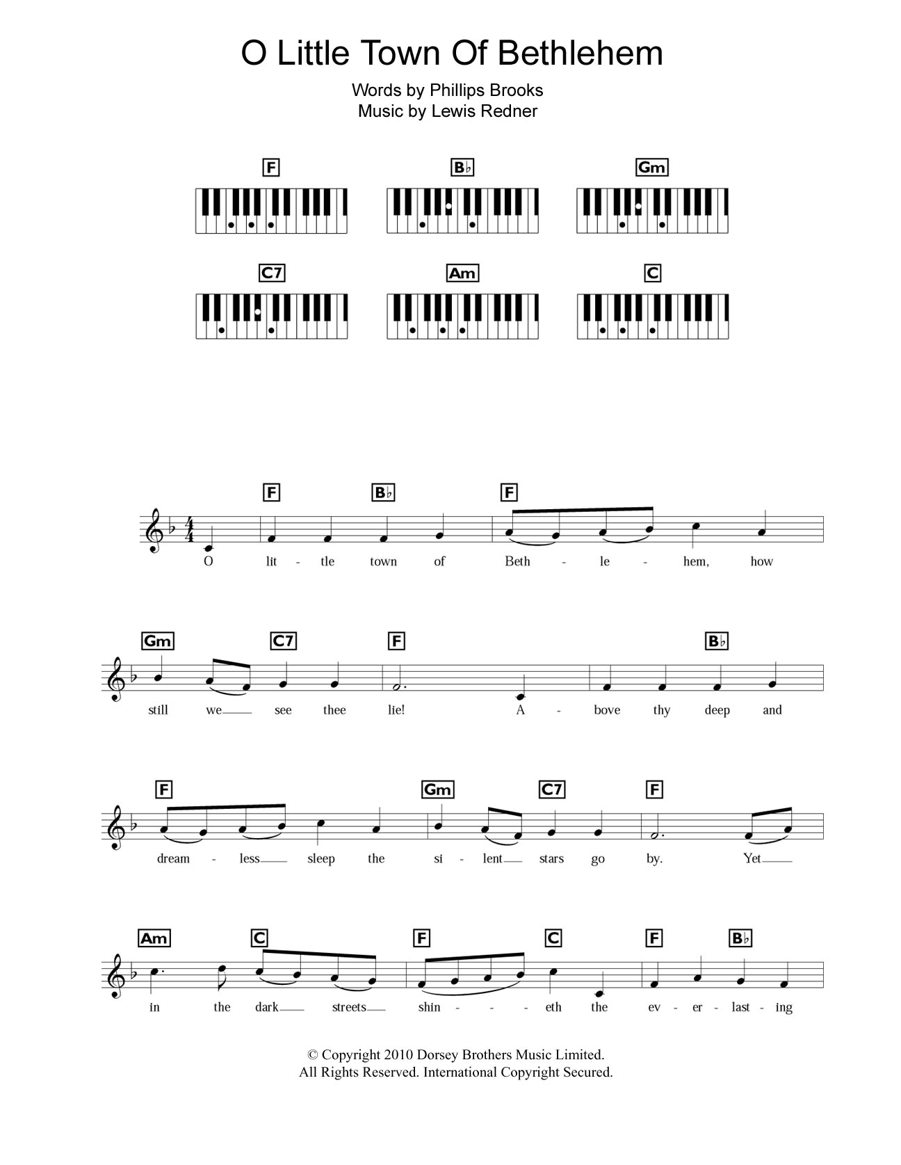 Produktbild zu: O Little Town Of Bethlehem