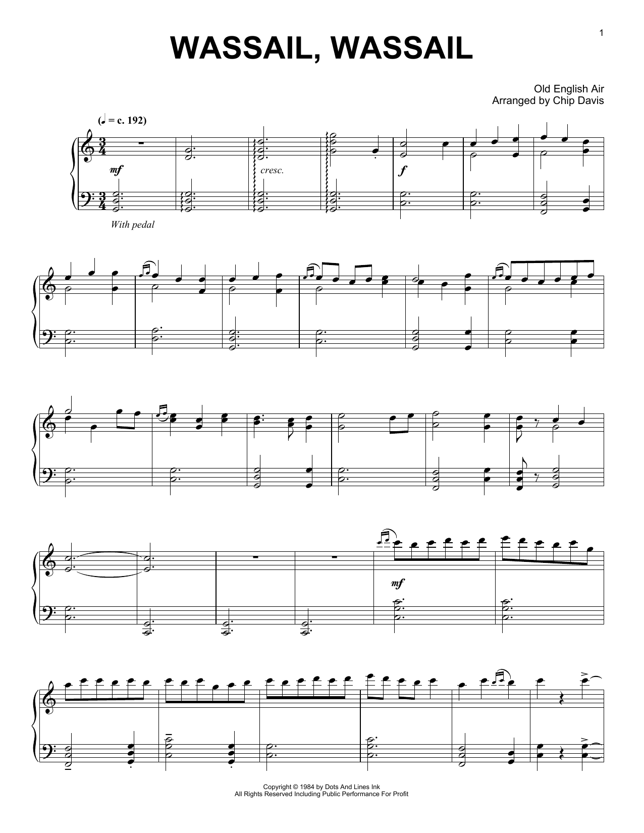 Produktbild zu: Wassail, Wassail