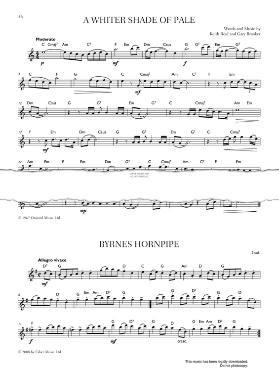 Product gallery: Page 1 of 1 Byrnes Hornpipe, Traditional
