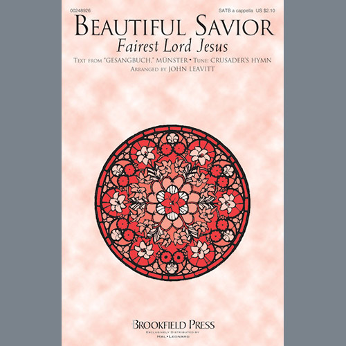 cover: Beautiful Savior, John Leavitt, Chor