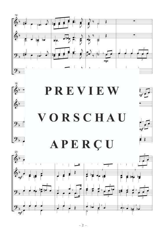 Produktgalerie: Seite 3 von 9 Huldigungsmarsch aus Sigurd Jorsalfar op. 56, Nr. 3, , Posaunenchor