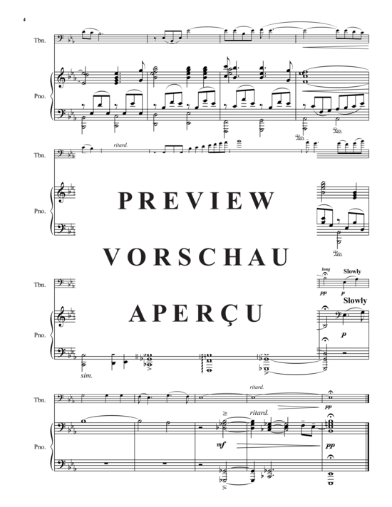 Product gallery: Page 5 of 6 Were You There , , (Posaune + Klavier)