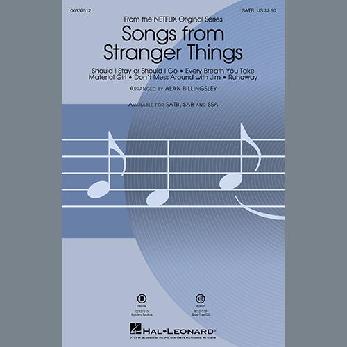 cover: Songs from Stranger Things (arr. Alan Billingsley), Alan Billingsley