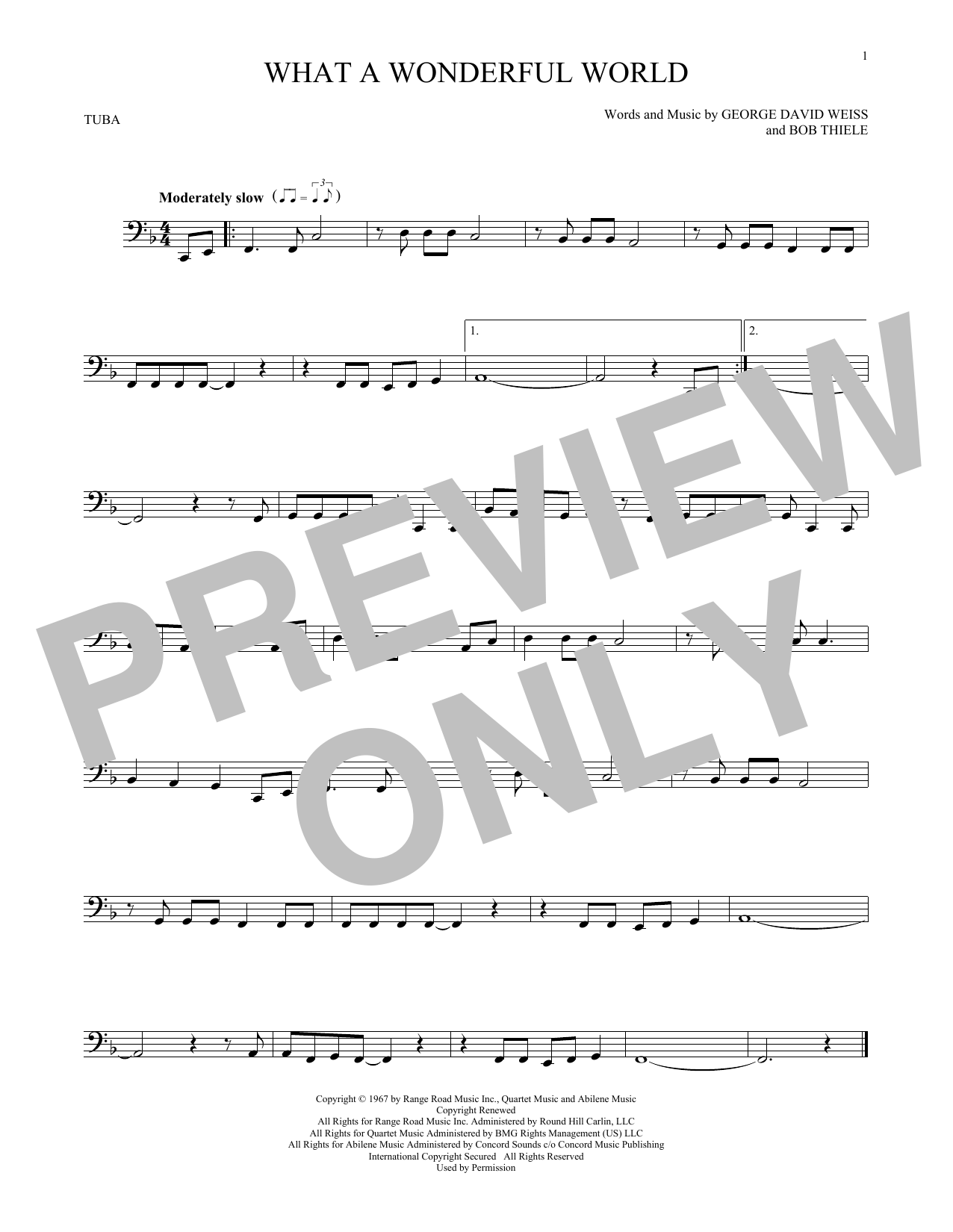 Product gallery: Page 1 of 1 What A Wonderful World, Louis Armstrong