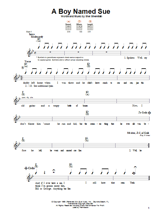 Product gallery: Page 1 of 1 A Boy Named Sue, Johnny Cash
