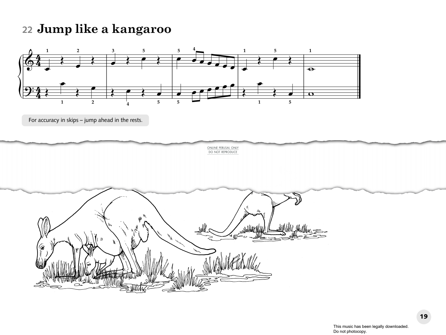 Produktgalerie: Seite 1 von 1 Jump Like A Kangaroo, Fanny Waterman, Klavier