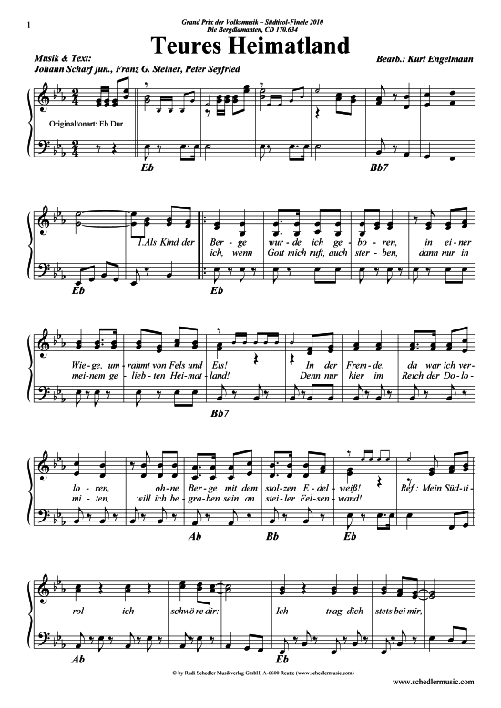 Produktbild zu: Teures Heimatland Die Bergdiamanten