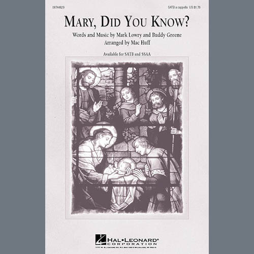 cover: Mary, Did You Know? (arr. Mac Huff), Kathy Mattea, Chor