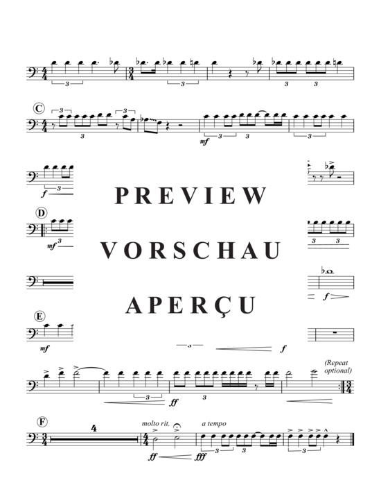 Product gallery: Page 9 of 21 We Choose to go to the Moon , , (Trombone ensemble)