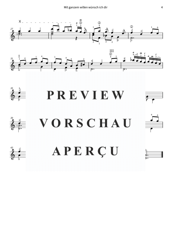 gallery: Mit ganzem willen wünsch ich dir - aus Lochamer Liederbuch, Mitte 15. Jhdt., , Gitarre