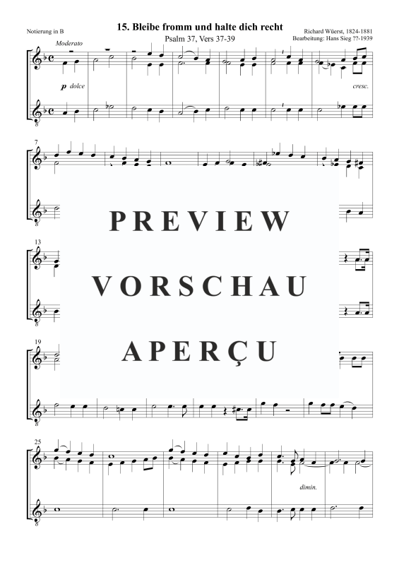 Product gallery: Page 4 of 5 Bleibe fromm und halte dich recht, , Trombone Choir