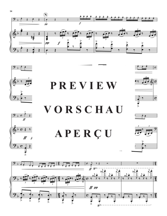 Product gallery: Page 15 of 21 Variations on "The Anvil Chorus" , , (tuba + piano)