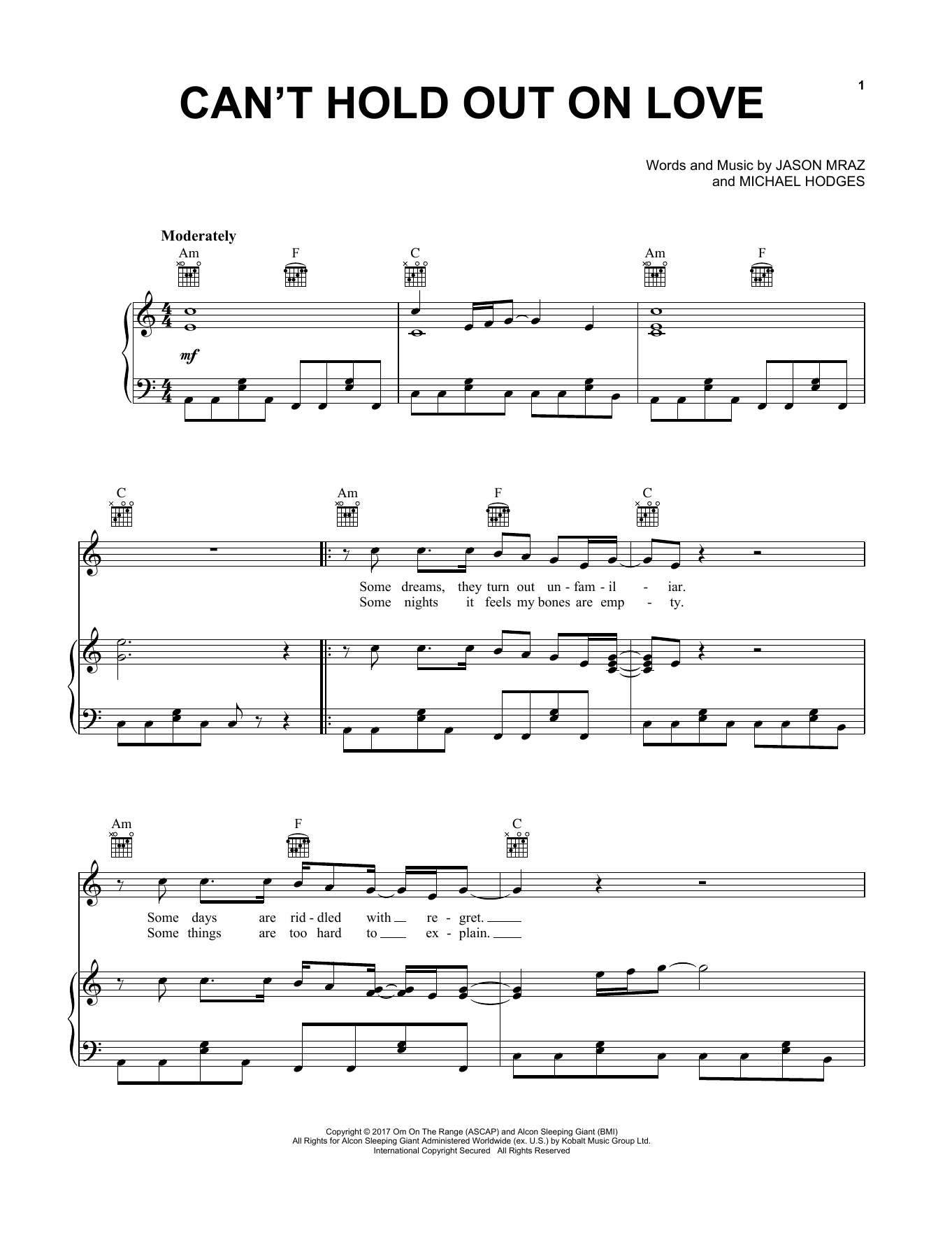 Produktbild zu: Can't Hold Out On Love