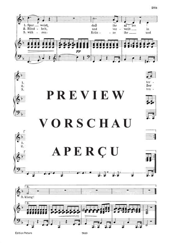 Product gallery: Page 3 of 3 An Silvia D.891, , Low Voice and Piano