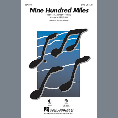 cover: Nine Hundred Miles, Kirby Shaw