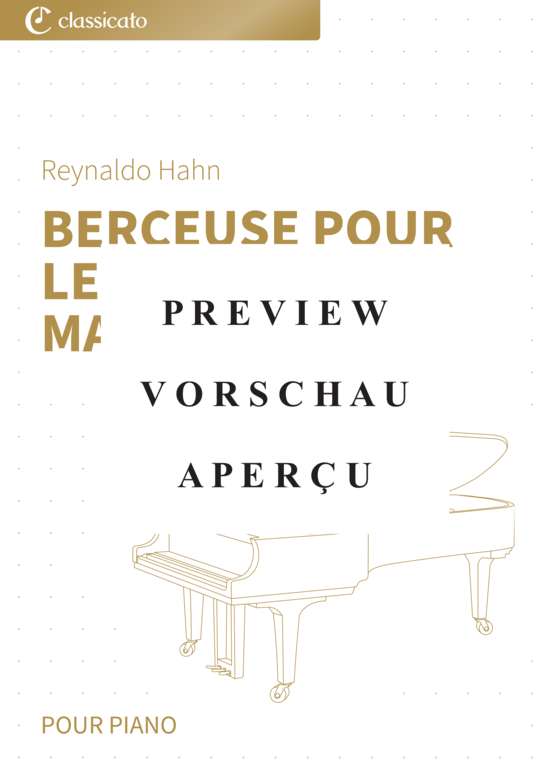 Produktgalerie: Seite 2 von 5 Berceuse pour les enfants de marins , , Klavier Solo