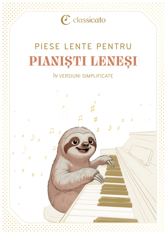 Product picture to: Piese lente pentru piani?ti lene?i - În versiuni simplificateCamille Saint-Saëns / Georg Friedrich Händel / Dora Pejacevic / Robert Schumann / Frédéric Chopin