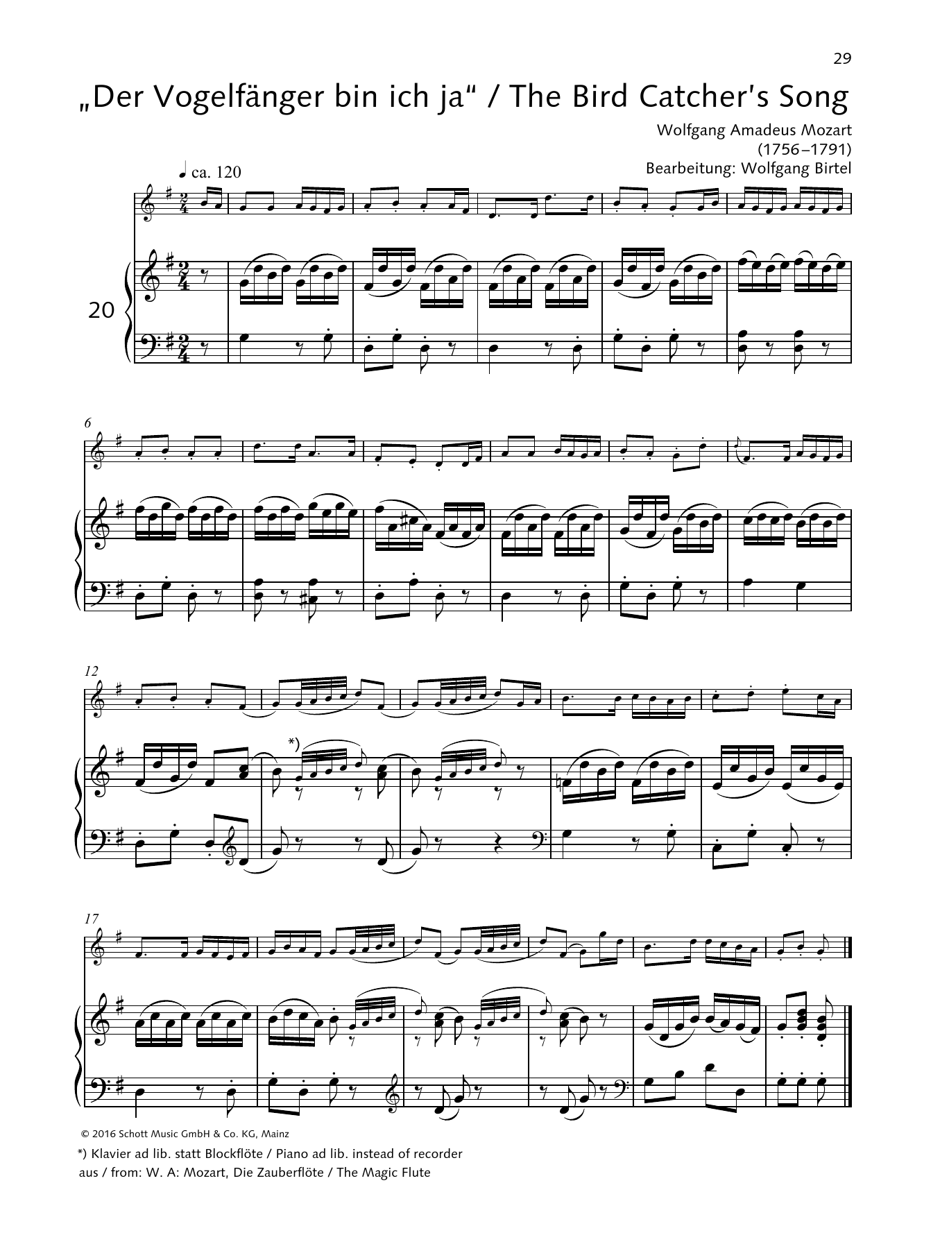 Produktbild zu: The Bird Catcher's Song