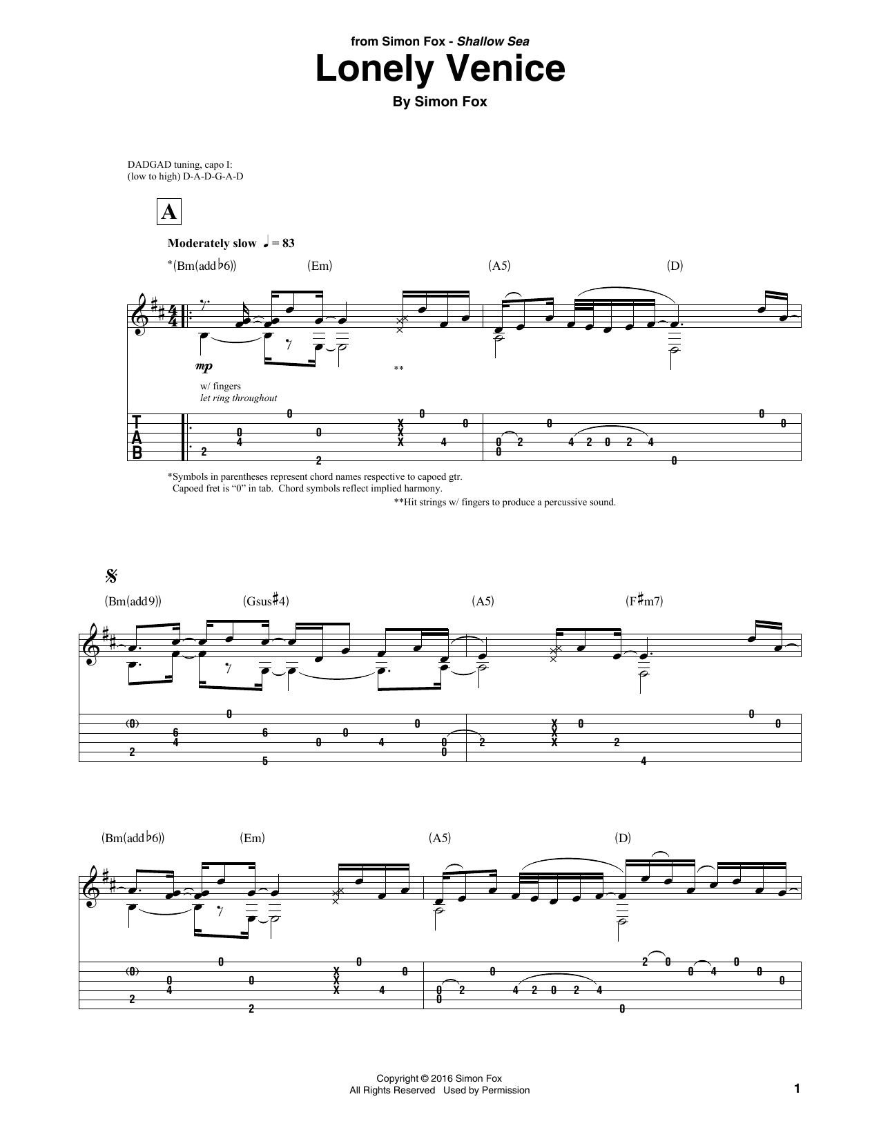 Produktbild zu: Lonely Venice