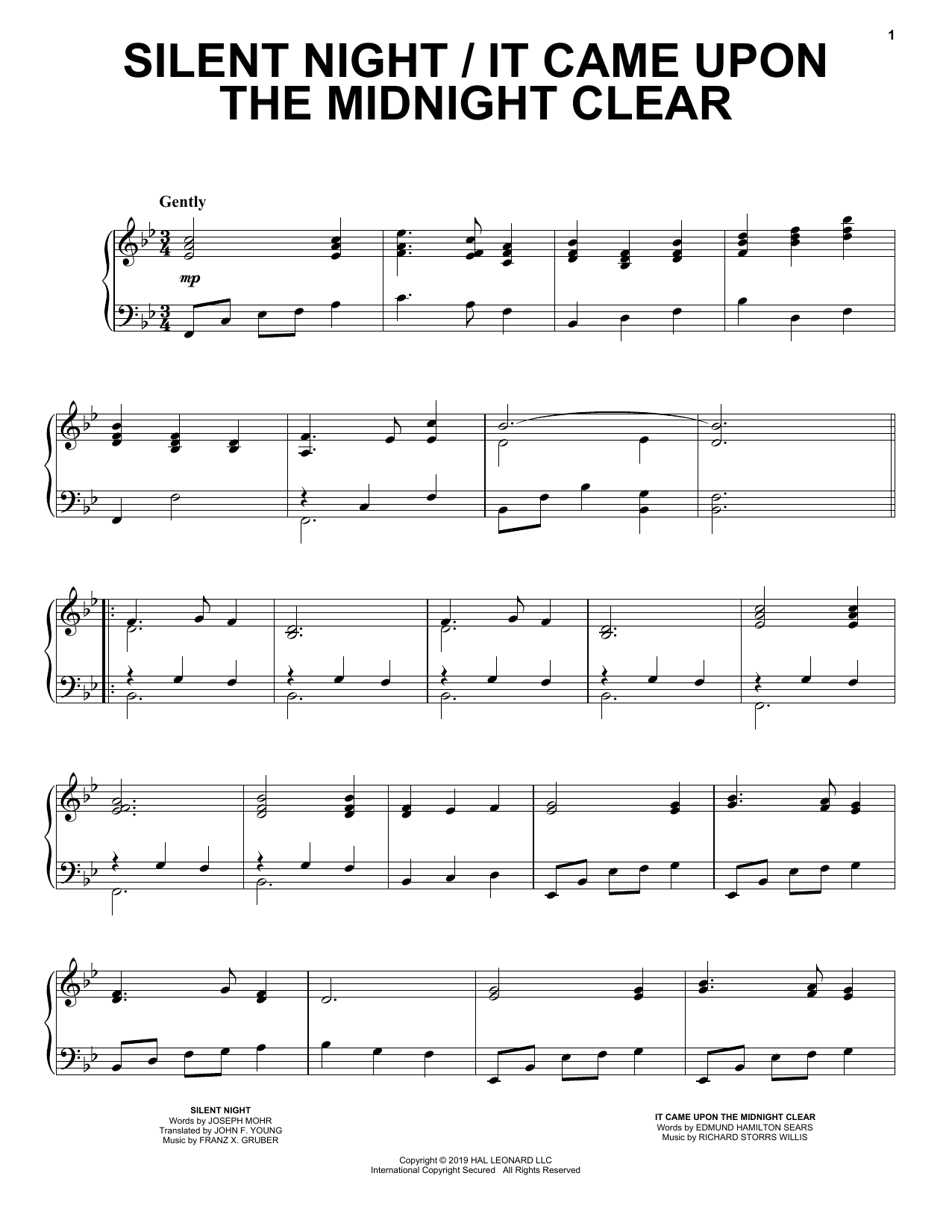Product gallery: Page 1 of 1 Silent Night / It Came Upon the Midnight Clear, Various Artists