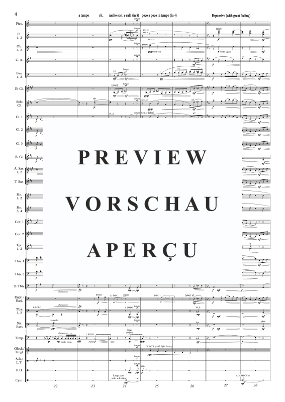 Produktgalerie: Seite 9 von 11 Lied aus County Derry, , Holzbläser Concert Band