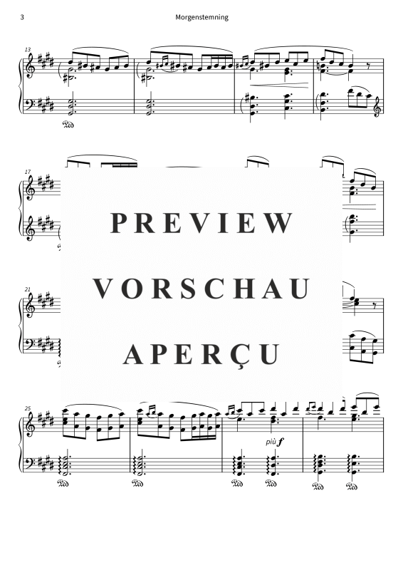 Product gallery: Page 5 of 9 Morgenstemning, , Piano Solo