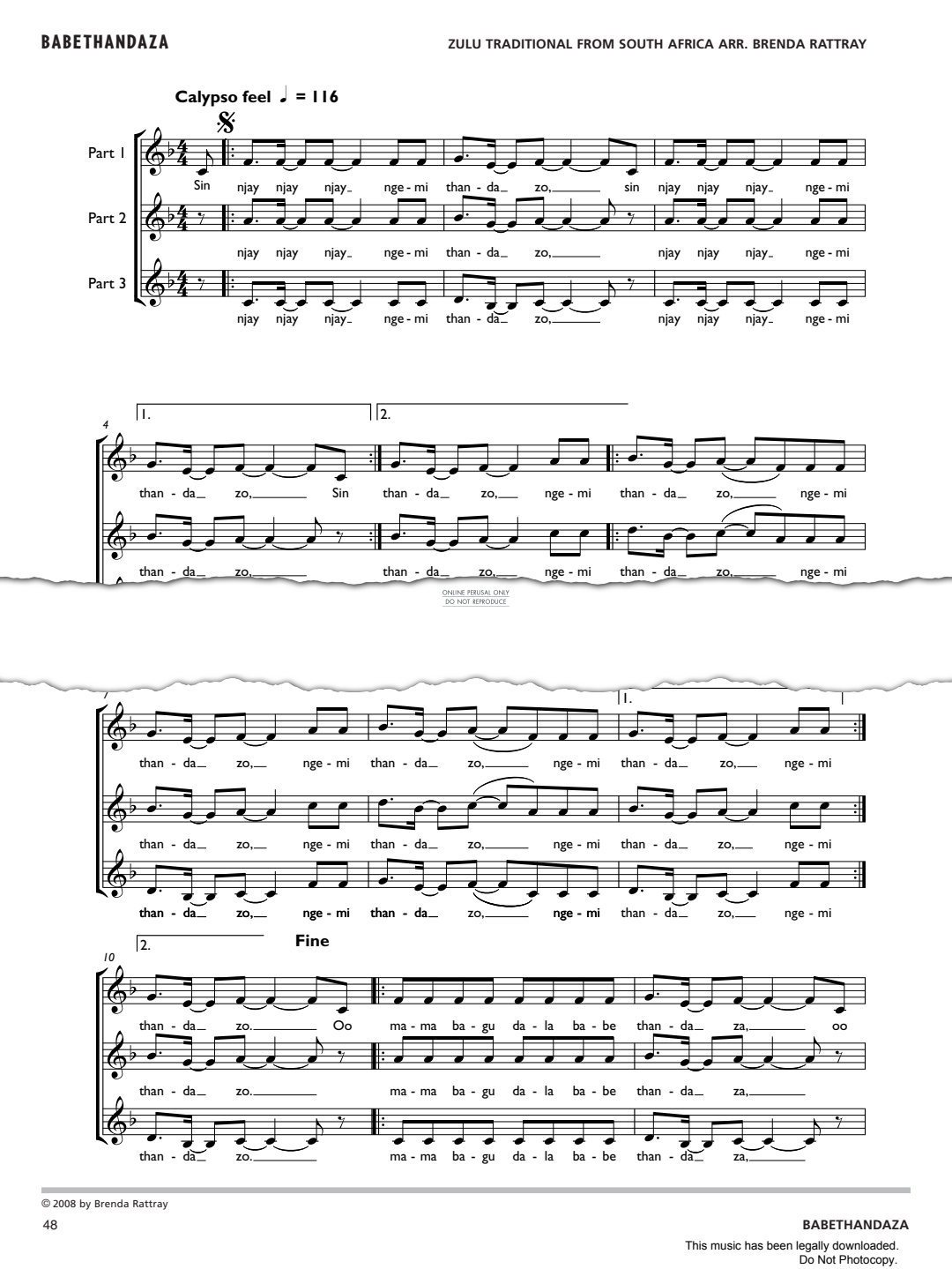 Product gallery: Page 1 of 1 Babethandaza, South African Traditional