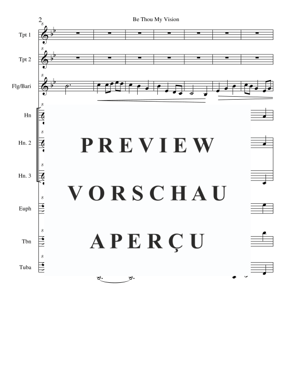 Produktgalerie: Seite 4 von 11 Be Thou My Vision, , Blechbläser Sextett