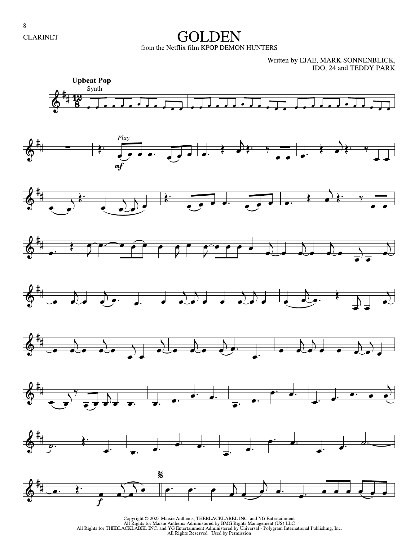 Product gallery: Page 1 of 1 Golden (from KPop Demon Hunters), Huntr/x (Ejae, Audrey Nuna and Rei Ami)