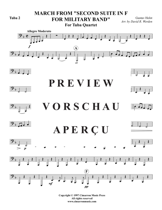 Product gallery: Page 16 of 17 Marsch , , (Tuba Quartet: 2x Baritone, 2xTuba)