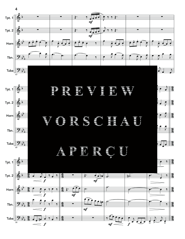 Produktgalerie: Seite 8 von 11 Five Carols, , (Blechbläser Quintett)