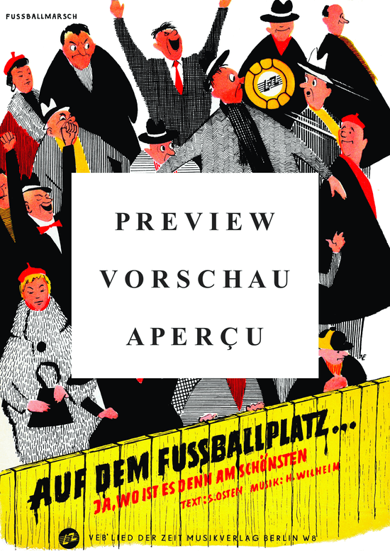 Product gallery: Page 2 of 3 Auf dem Fußballplatz (Ja, wo ist es denn am schönsten), , Piano and Voice