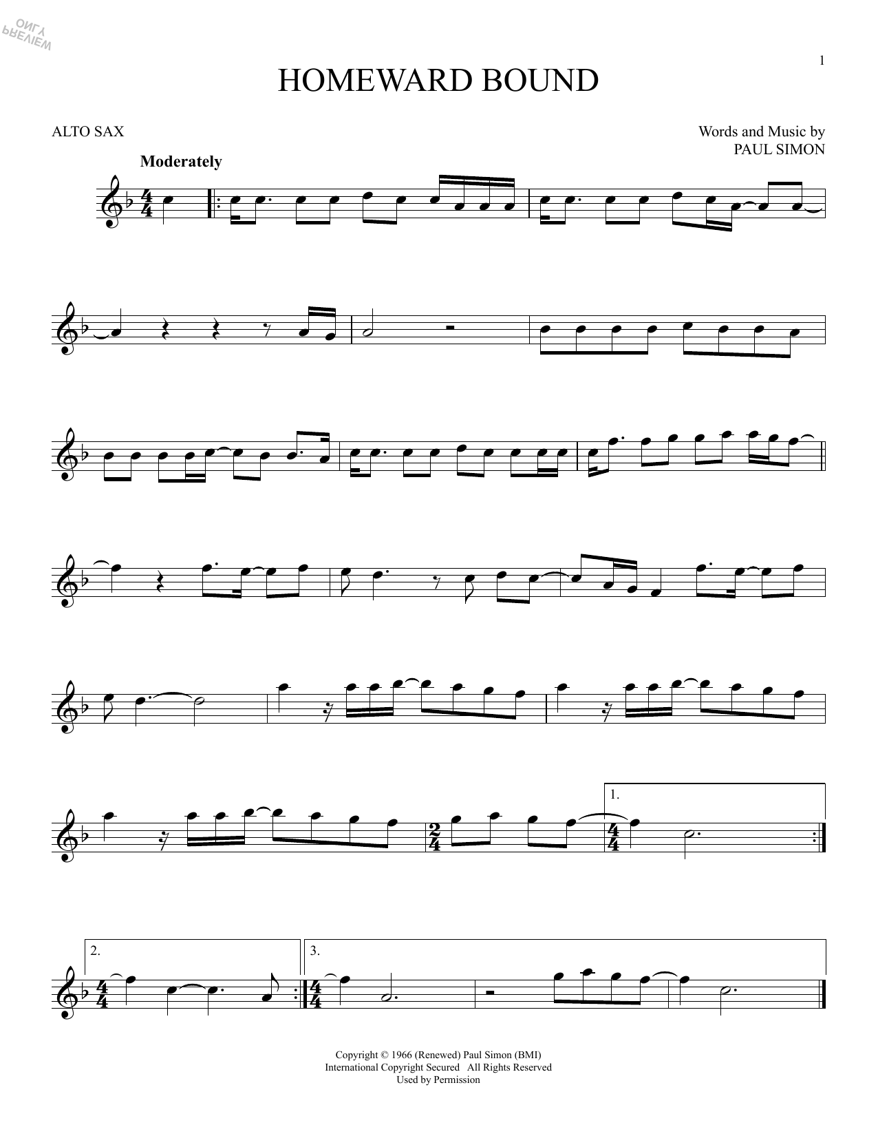 Product gallery: Page 1 of 1 Homeward Bound, Simon & Garfunkel