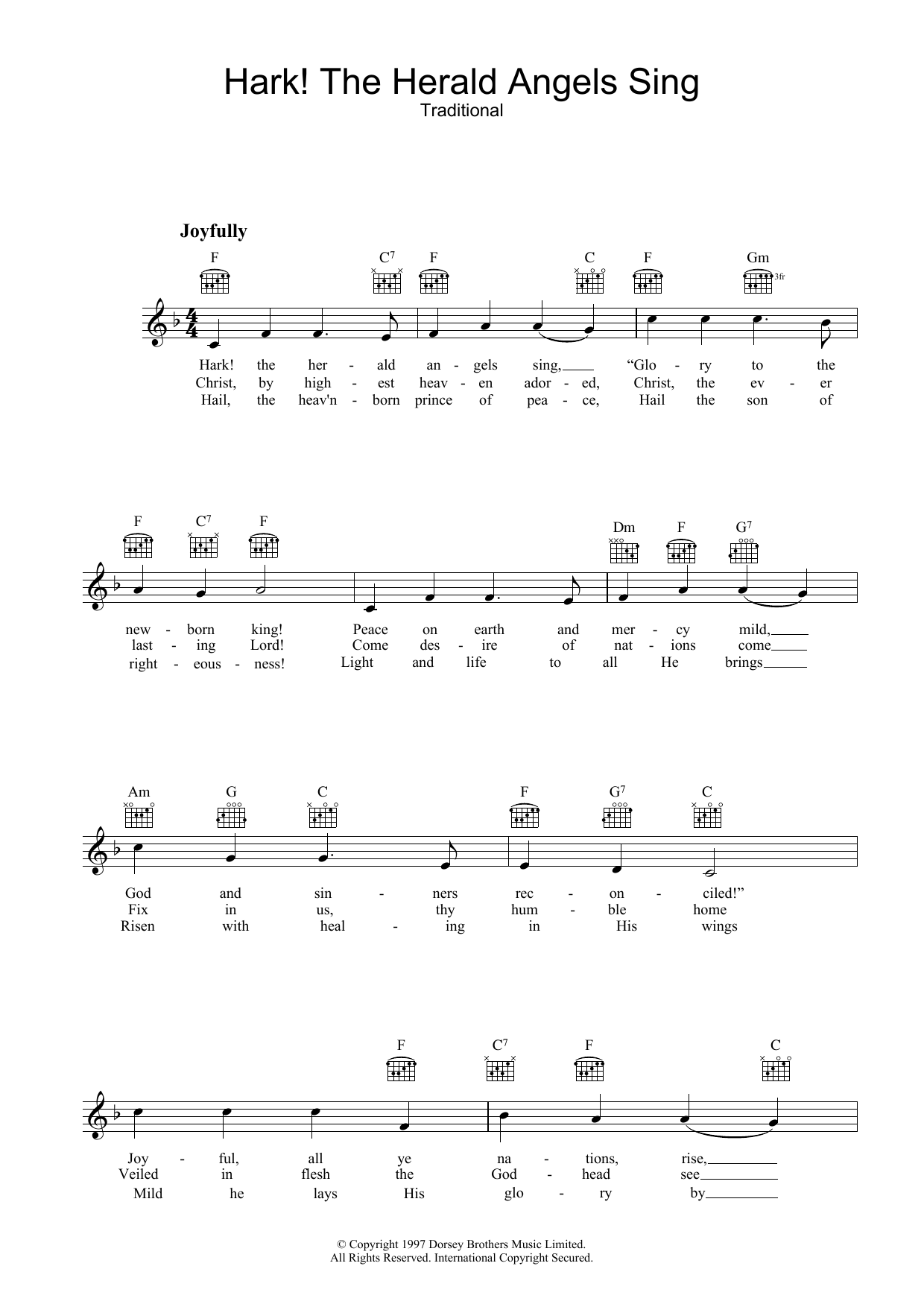 Produktbild zu: Hark! The Herald Angels Sing