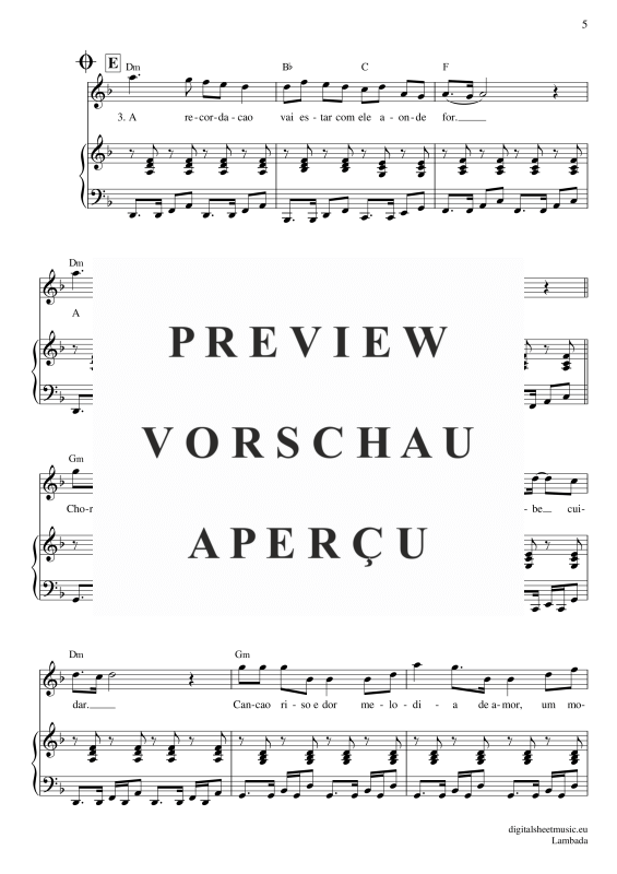 Product gallery: Page 6 of 7 Llorando Se Fue, Kaoma, Voice with Piano Accompaniment